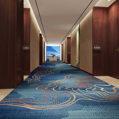 Tappeto alberghiero di alta qualità Tappeto marino ecologico Decorazione per la stanza dell'hotel casinò