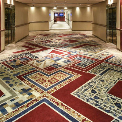 Rulli di tappeti per hotel di alta qualità per tappeti stampati di parete a parete per i musulmani persiani