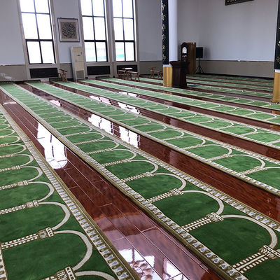 Modello floreale di tappeto di moschea Rollo per la moschea moderna di preghiera tappeto di chiesa