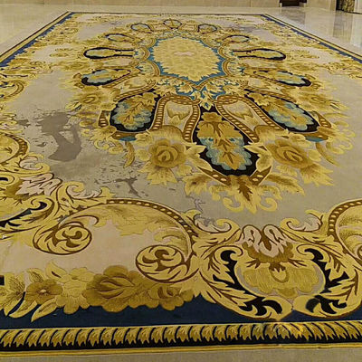 5 stelle soggiorno Arredamento alberghiero a mano tappeto di peluche Altezza di pila Design moderno Tapis Camere