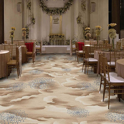 Tappeto a disegno personalizzato per corridoi di hotel di lusso e sale banchetti nei luoghi commerciali