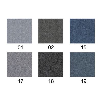 Office Luxury Commercial Square Carpet Tiles 50x50 Isolamento acustico Modello astratto