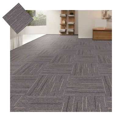 Piastrelle per tappeti Pechino 50x50 Luxury Hotel PP Jacquard Commercial Office Pavimento in PVC Antislip