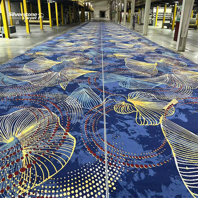 Corridoio della hall dell'hotel MACHINE MADE Custom Axminster Tapis Moquette di stampa da parete a parete