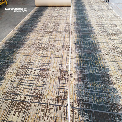 5 Star Hotel Lobby Axminster Carpet Loop Pile Hotel Wool Carpet per il design moderno