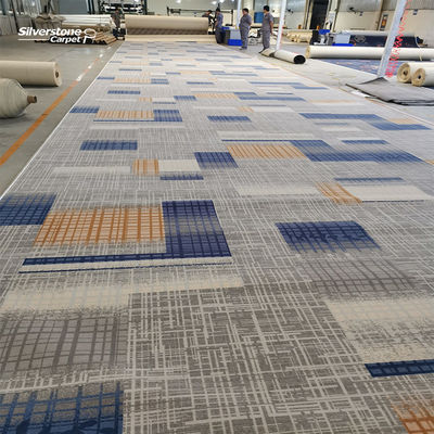 Corridoio della hall dell'hotel MACHINE MADE Custom Axminster Tapis Moquette di stampa da parete a parete
