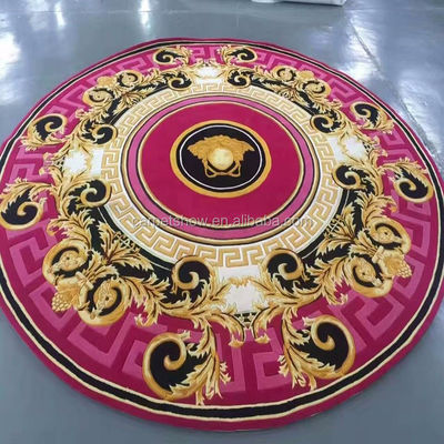 4.5lb tappeto acrilico a forma di fiore rosa personalizzato per bambini stanza e adulti spazio di preghiera