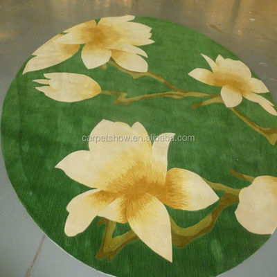 4.5lb tappeto acrilico a forma di fiore rosa personalizzato per bambini stanza e adulti spazio di preghiera