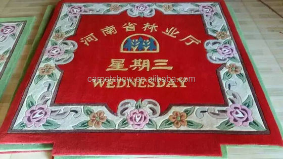 Tappeto orientale di lana tuffata fatto a mano con design e colore personalizzabili
