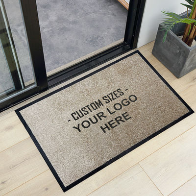 Logo personalizzabile supporto per tappetino per porte personalizzazione e disegno astratto per un perfetto adattamento