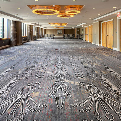 Design Abstract Pattern Infiammabile Lana PP Materiale tappeto per hotel per soggiorno moderno