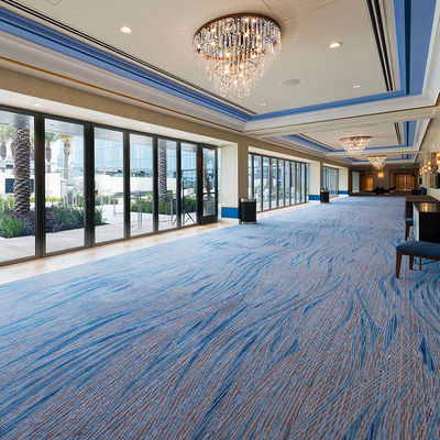 Design Abstract Pattern Infiammabile Lana PP Materiale tappeto per hotel per soggiorno moderno