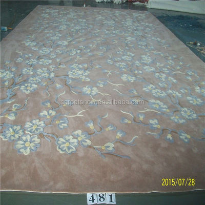 Moderno design Tecnica di pila di taglio tuffato spessore 10 mm ovale 100% tappeto di lana fatto a mano per la casa