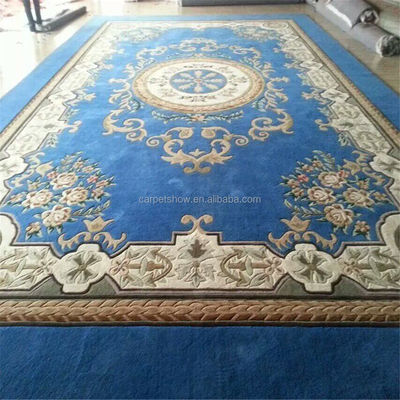 Tappeto a modello floreale rettangolare 100% lana Acrilico Tufted Cut Pile spessore 10 mm per preghiera in bagno