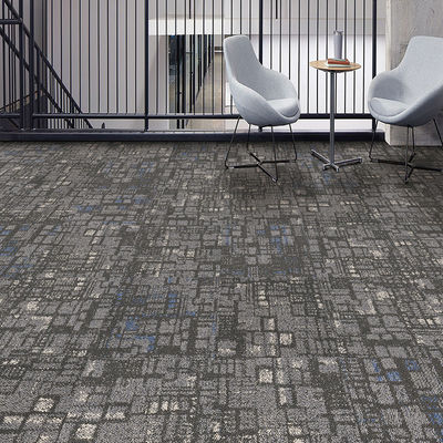 Fibre di vetro rinforzare PVC supporto 50x50 Office Modular Carpet Piastrelle per Commerciale
