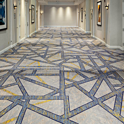 Moquette per hotel di lusso in stile orientale con supporto di iuta o PP e design contemporaneo