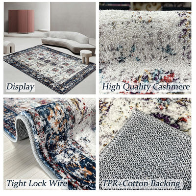 Personalizza Yiwu Non Slip Mat di cucina stampato in 3D per salotto e camera da letto rettangolo