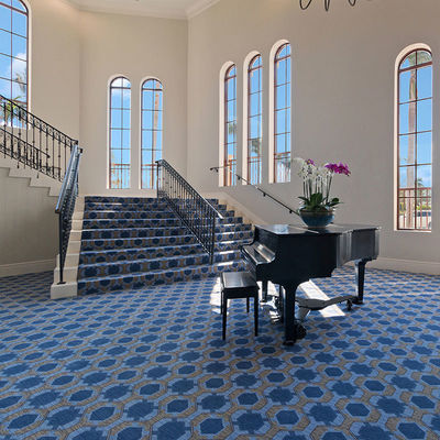 Hotel Nylon Custom Printed Carpet Roll Stile moderno Personalizzabile per uso commerciale
