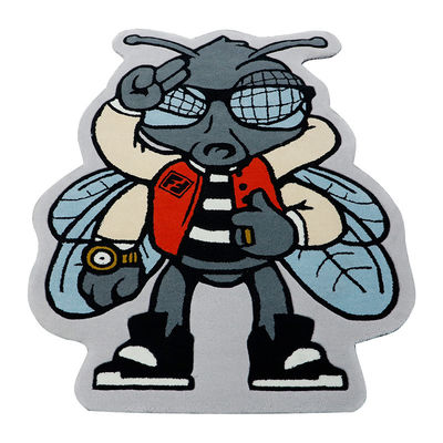 Home Soggiorno Personalizza Tufted Custom Anime Cartoon Sneaker Design tappeto Area tappeti