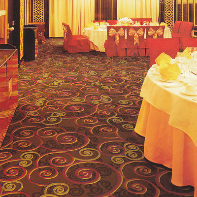 Abstract Pattern Corridoio da parete a parete Tappeti da stampa in nylon per la sala da pranzo dell'hotel