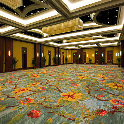 Disegno di tappeto per hotel personalizzato da parete a parete per pavimenti a corridoio a prova di fuoco