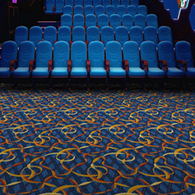 Tappeto da pavimento in lana di lusso per hotel Teatro cinematografico Disegno modello su misura Prodotto