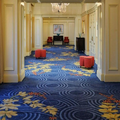 Tappeto da pavimento in lana di lusso per hotel Teatro cinematografico Disegno modello su misura Prodotto
