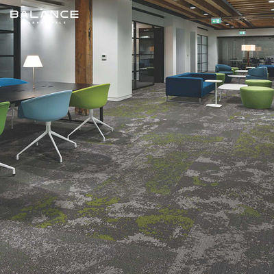 Piastrelle per moquette commerciali quadrate lavabili insonorizzate Colorpoint a pelo medio