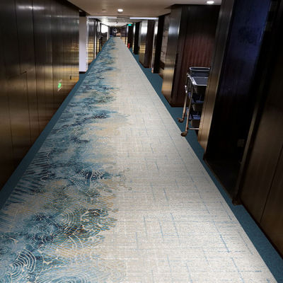 Hotel Home Office Corridoio Preghiera Anti-Slip Tappeto di Nylon Stampato con Loop Pile Design