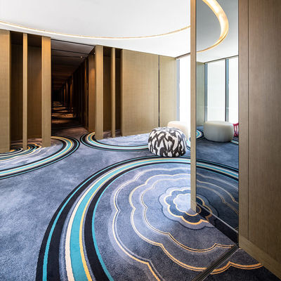 Tappeto di seta di lana a mano anti-microbica per corridoio all' interno nella decorazione dell' hotel di lusso