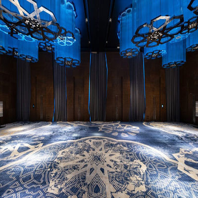 Tappeto 3D a mano soffocato per hotel di lusso
