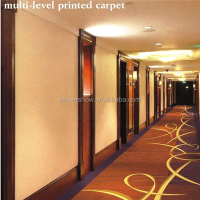 Tappeto stampato in 100% nylon per hotel sale da banchetto camere da letto PVC decorativo esterno