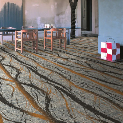 Bagno d'albergo Tappeto stampato in nylon con mazzo tagliato e corridoio quadrato