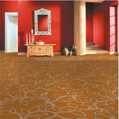 Bagno d'albergo Tappeto stampato in nylon con mazzo tagliato e corridoio quadrato