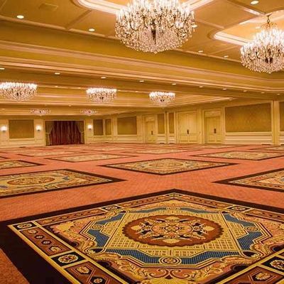 Tapis d'albergo 80% lana 20% nylon Pavimento della sala da banchetto Axminster Personalizzabile OEM ODM
