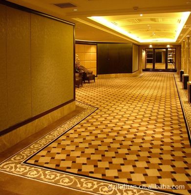 Pavimento per sale da banchetto in nylon di lana ad alta densità per hotel Axminster tappeto per hotel 5 stelle