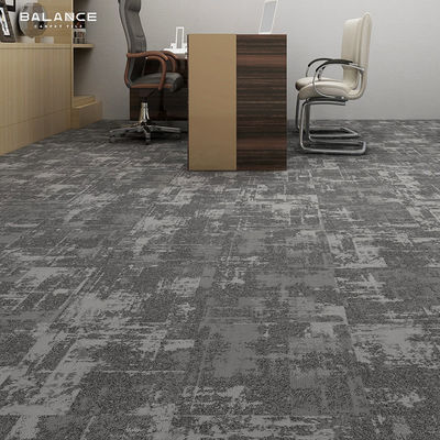 Medium Pile Heavy Traffic Stile Nero 600X600 Tappeto Piastrelle Ufficio Nylon Jacquard Tappeto