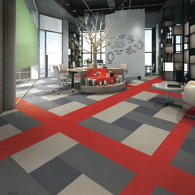 Piastrelle antiscivolo per tappeti da ufficio in stile moderno con design rimovibile e lavabile
