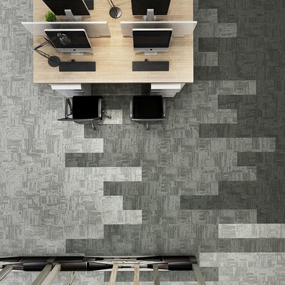 Carpet modulare per uffici commerciali in nylon con supporto in PVC commerciale