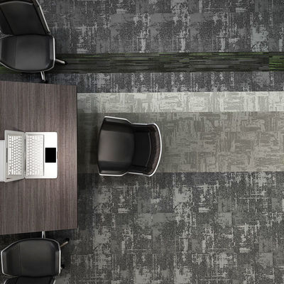 Carpet modulare per uffici commerciali in nylon con supporto in PVC commerciale