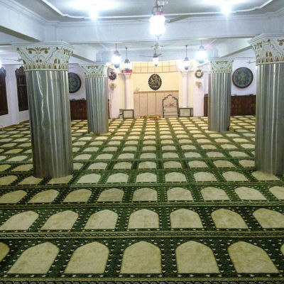 Custom in stile musulmano cuscinato Axminster Carpet Roll per la chiesa Parete a Parete Camera d'albergo
