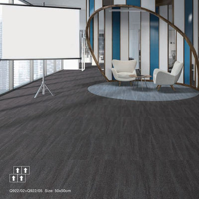Pavimenti per uffici commerciali e alberghieri Lavabili Piastrelle di tappeto in nylon geometrico moderno con supporto in PE