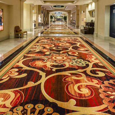 Tappeto Axminster per corridoio in hotel a 5 stelle Funzione della stanza degli ospiti fatta da macchina