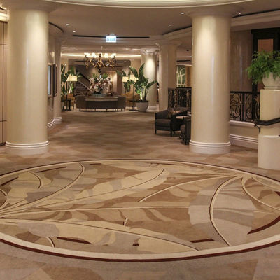 Tappeto Axminster per corridoio in hotel a 5 stelle Funzione della stanza degli ospiti fatta da macchina