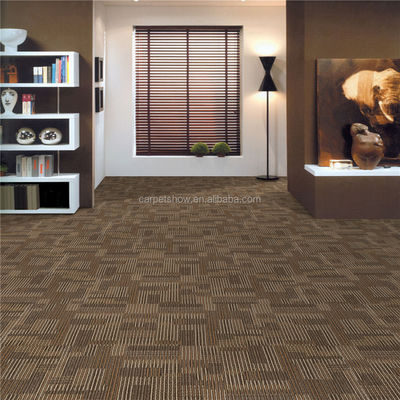 50x50 piastrelle per tappeti per ufficio con disegni stampati in Jacquard fatti a mano e design antiscivolo