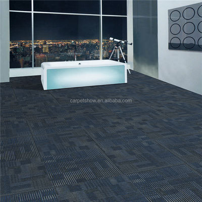 50x50 piastrelle per tappeti per ufficio con disegni stampati in Jacquard fatti a mano e design antiscivolo
