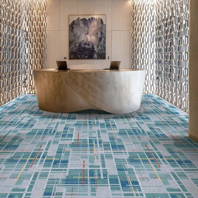 Medium Pile Modern Style Large 5 Star Design Sala da banchetto Hotel Tapis per hotel