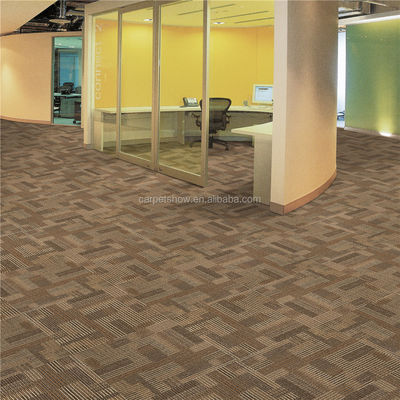 50x50 piastrelle per tappeti per ufficio con disegni stampati in Jacquard fatti a mano e design antiscivolo