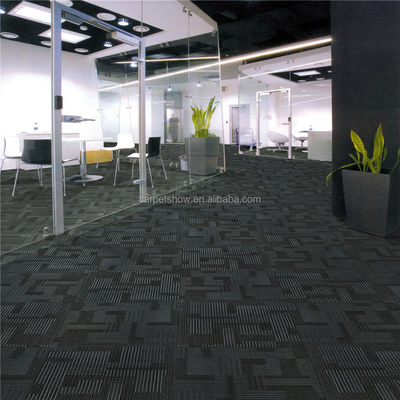 50x50 piastrelle per tappeti per ufficio con disegni stampati in Jacquard fatti a mano e design antiscivolo