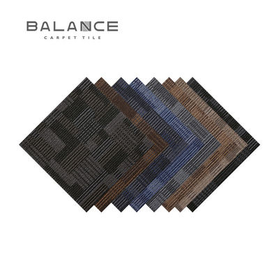 100% Soluzione tinto Pattern Loop integrato Pila di polipropilene tappeti quadrati Disegno